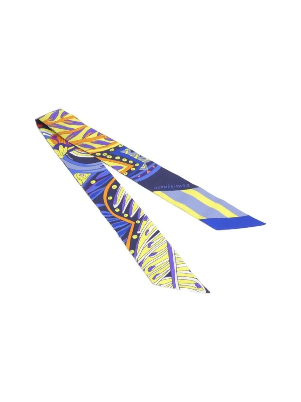 Hermes le Jardin de la Maharani Twilly Scarf